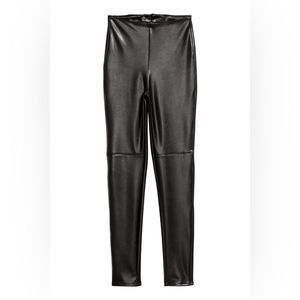 H&M Faux Leather Pants